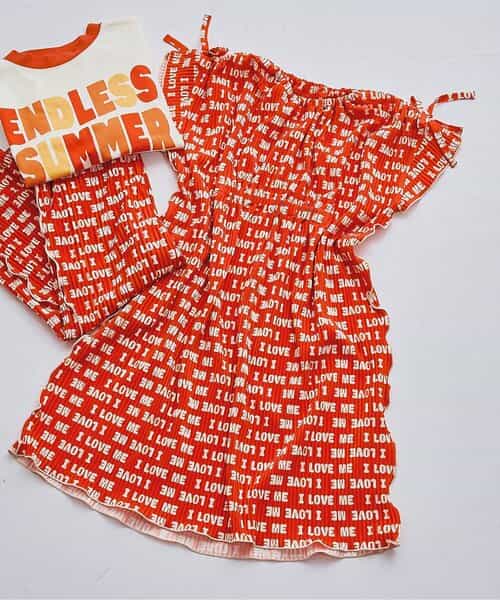 さらさら涼しいエアリープリーツ総柄ワンピース リンク