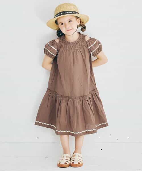 ◇11/3(月)23:59で販売終了◇★SALE★【リンク】なみなみオフショルパフスリーブワンピース