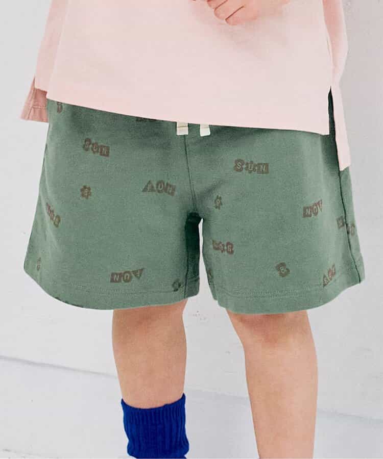 ★SALE★【再入荷！】【リンク】イロチ買いしたい総柄イージーハーフパンツ_セットアップ対応