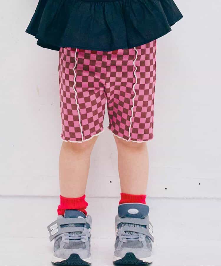 【再入荷！】イロチ買いしたい総柄メロウハーフレギンス_セットアップ対応