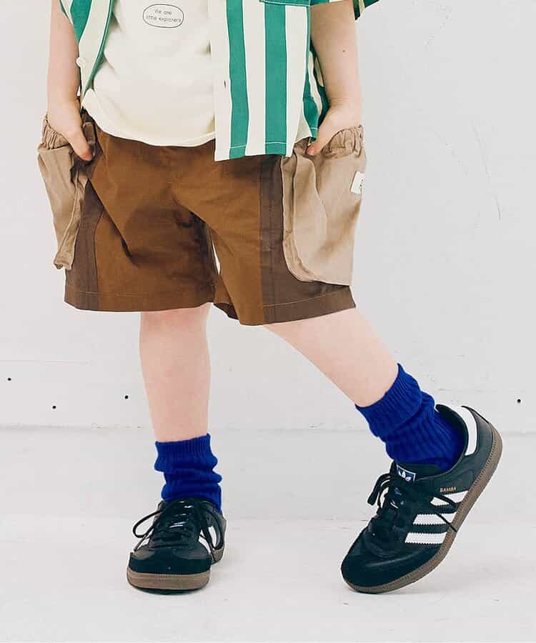 ★SALE★マルチカラーサイドポケットハーフパンツ