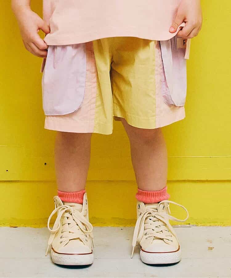 ★SALE★マルチカラーサイドポケットハーフパンツ