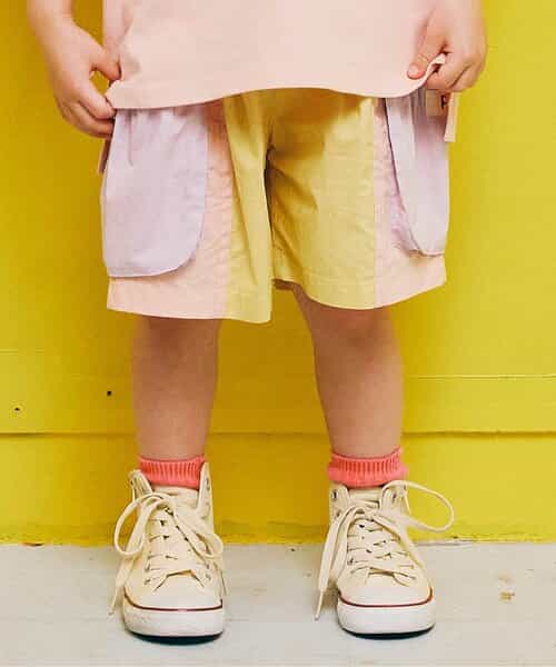 ◇11/3(月)23:59で販売終了◇★SALE★マルチカラーサイドポケットハーフパンツ