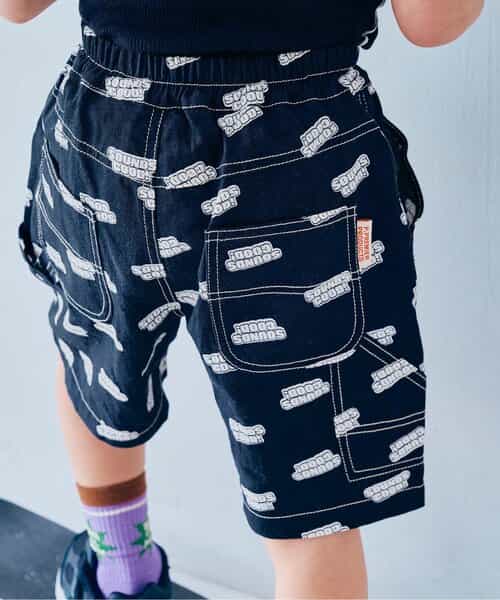 イロチ買いしたい総柄ツイルワークハーフパンツ