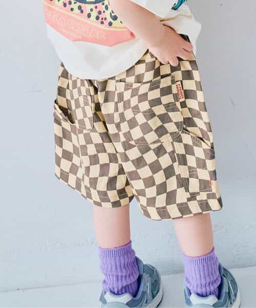 イロチ買いしたい総柄ツイルワークハーフパンツ