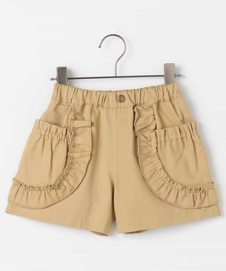 ★SALE★サイドポケットフリルショートパンツ