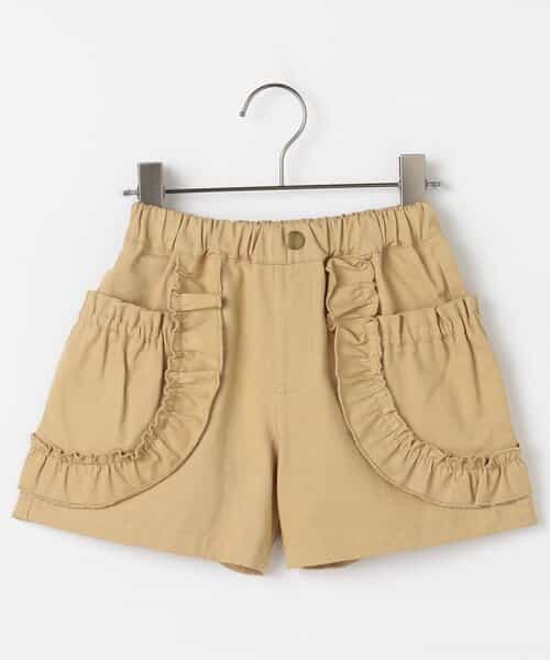 ◇11/3(月)23:59で販売終了◇★SALE★サイドポケットフリルショートパンツ