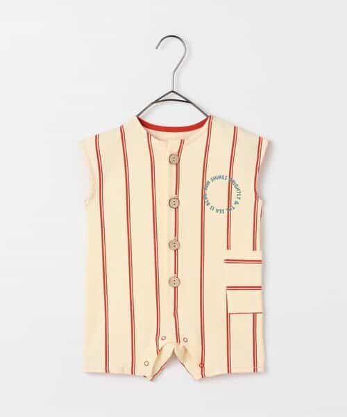 ★SALE★【リンク】ストライプロンパース