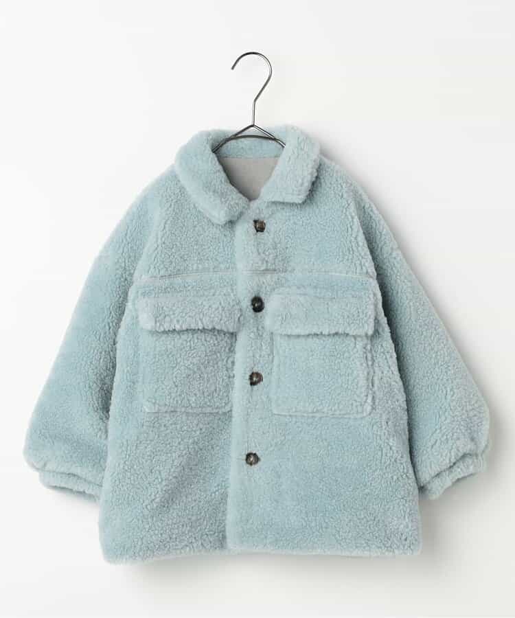 ★予約★ふわもこフラップポケットテディボアコート_925732