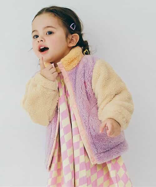 ファーフリースブルゾン リンク