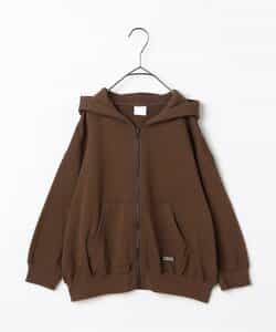 オーバーシルエットジップアップパーカー_923457