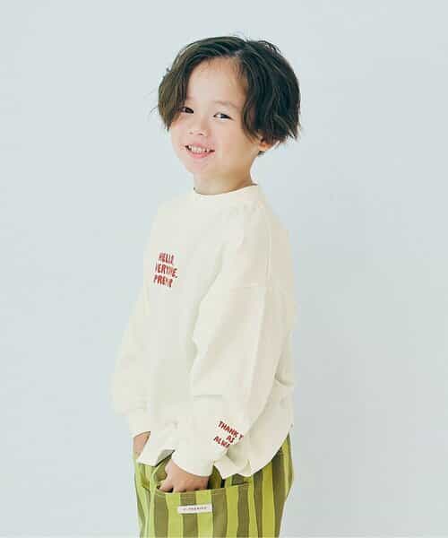 イロチ買いしたいナンバリングとロゴの長袖Tシャツ 3柄6色