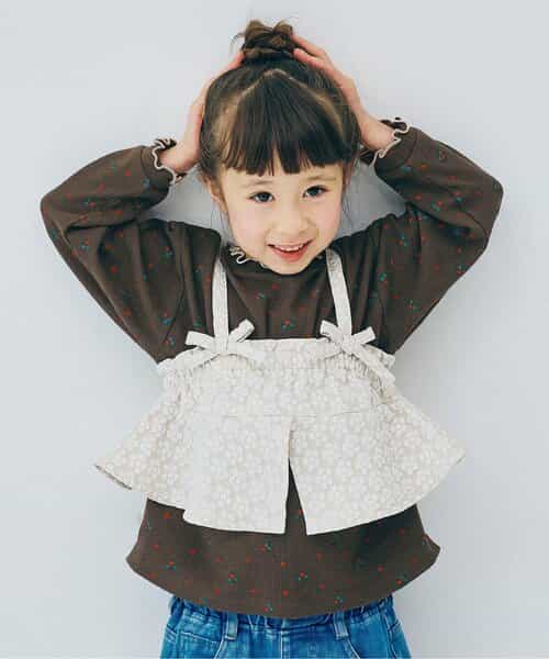 イロチ買いしたい総柄ワッフルトップス リンク