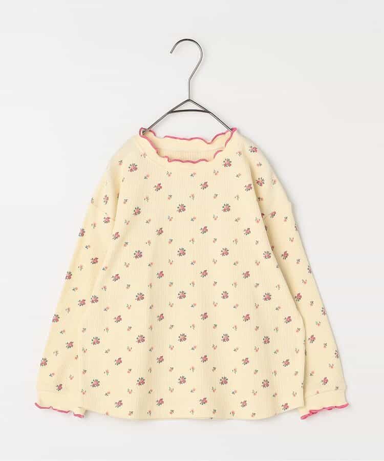 イロチ買いしたい総柄ワッフルトップス リンク