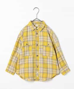 フランネルチェックオーバーシルエットシャツ リンク_923704