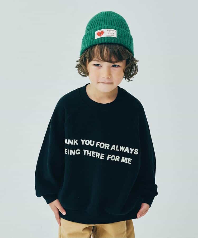 家族お揃いでイロチ買いしたいロゴトレーナー リンク