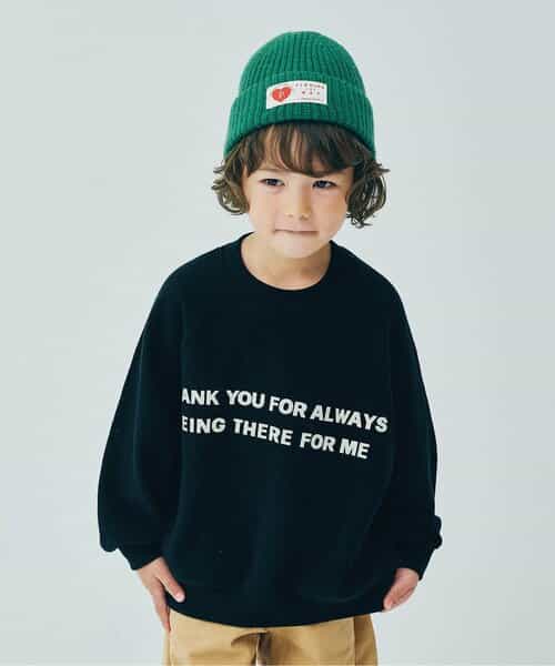 家族お揃いでイロチ買いしたいロゴトレーナー リンク