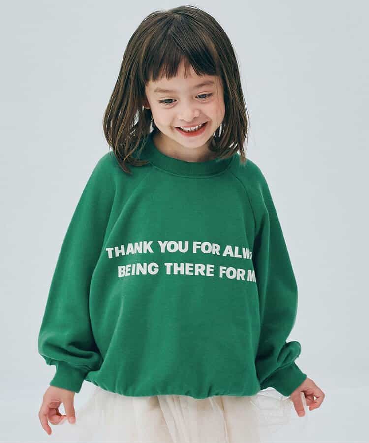 家族お揃いでイロチ買いしたいロゴトレーナー リンク