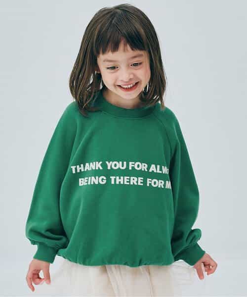 家族お揃いでイロチ買いしたいロゴトレーナー リンク