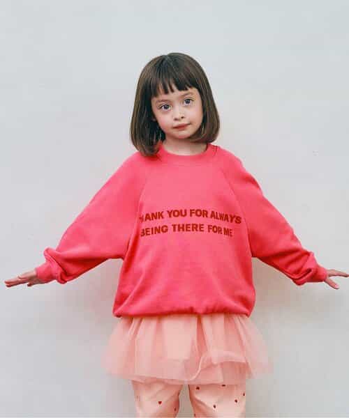 家族お揃いでイロチ買いしたいロゴトレーナー リンク