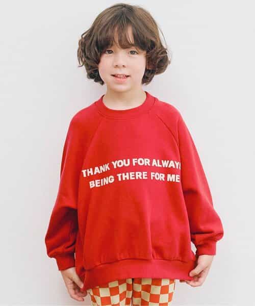 家族お揃いでイロチ買いしたいロゴトレーナー リンク