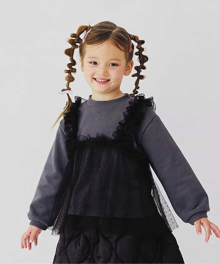 ドットチュールフリルビスチェドッキングトレーナー リンク