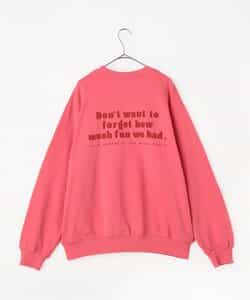 家族お揃いでイロチ買いしたいロゴトレーナー(大人） リンク