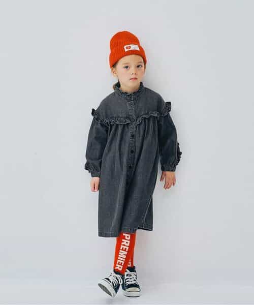 フリルブラウスワンピース リンク