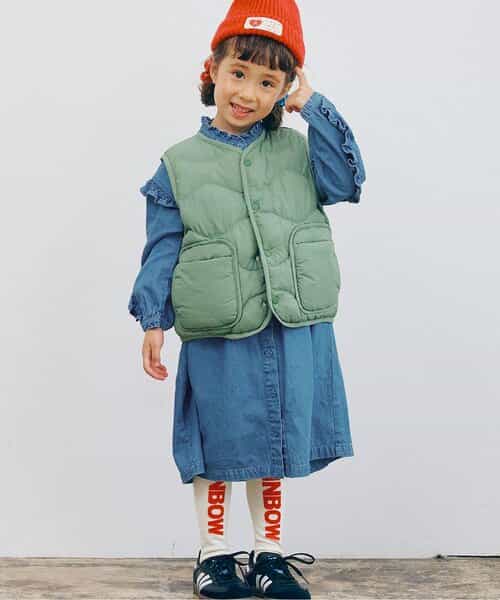 フリルブラウスワンピース リンク