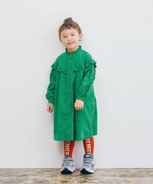 フリルブラウスワンピース リンク