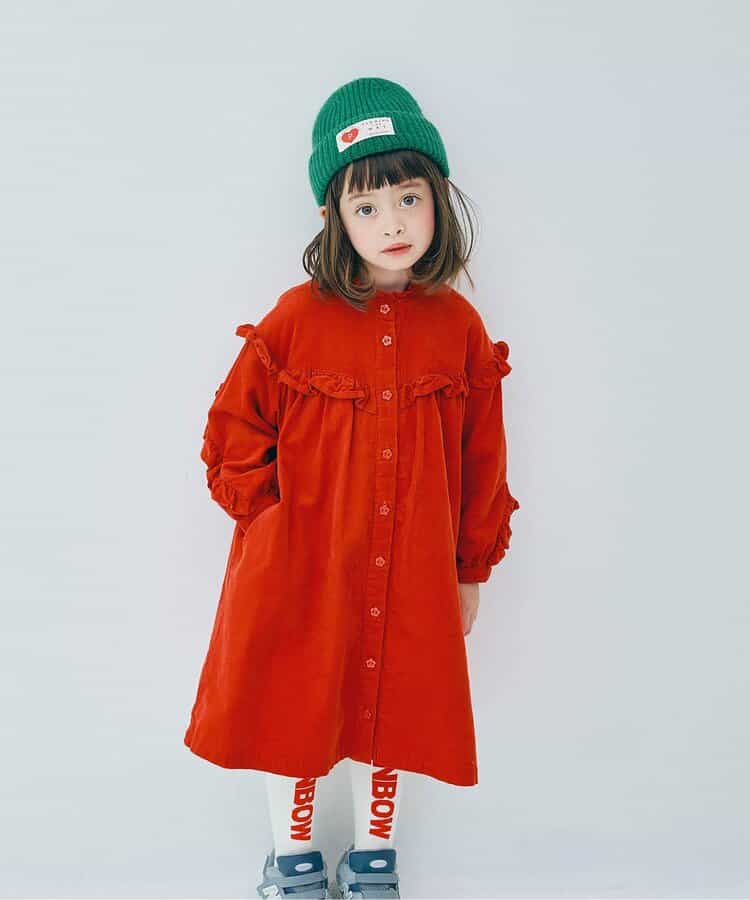 フリルブラウスワンピース リンク