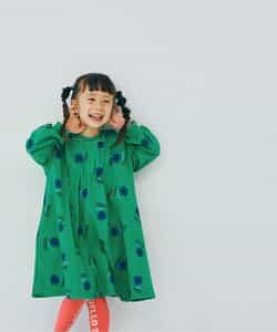 イロチ買いしたい総柄フレアカットソーワンピース