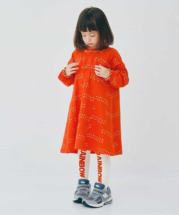 イロチ買いしたい総柄フレアカットソーワンピース