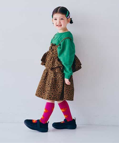 ビスチェとスカートになる３WAYジャガードジャンスカ