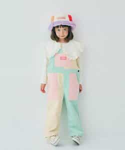 マルチカラーコーデュロイオーバーオール