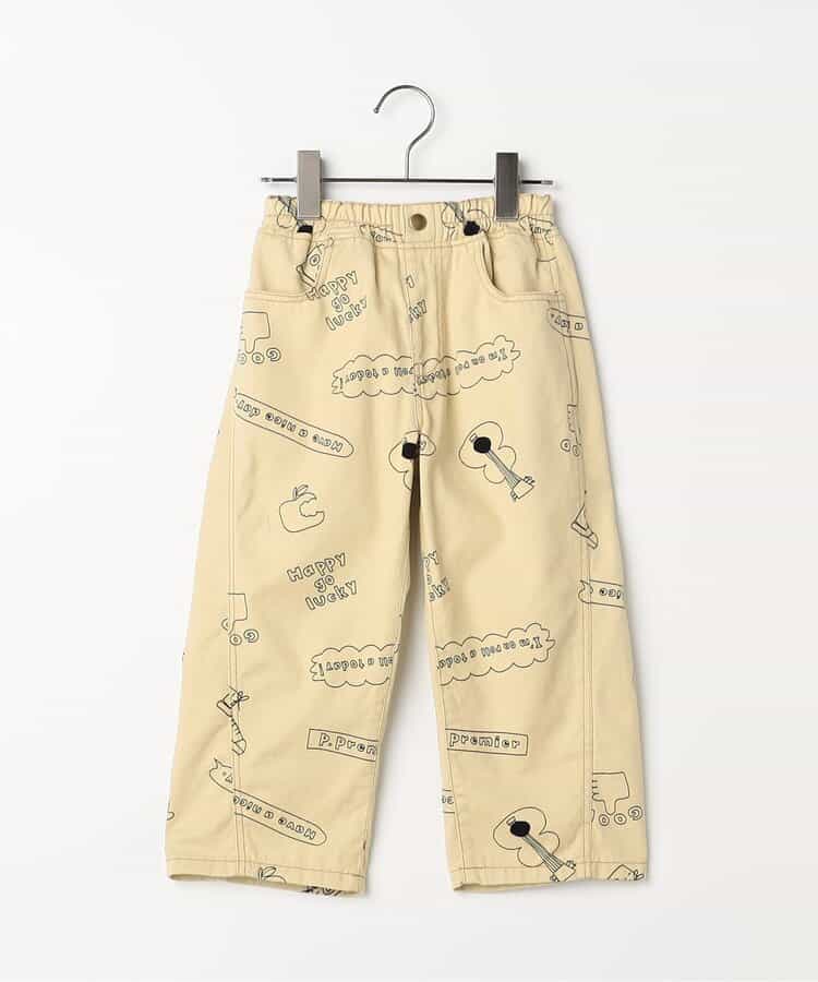 選べる3タイプイロチ買いしたい総柄ツイル・デニムパンツ 全12色_924377