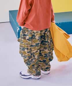 ボリュームシルエットひざタックカーゴパンツ_924404