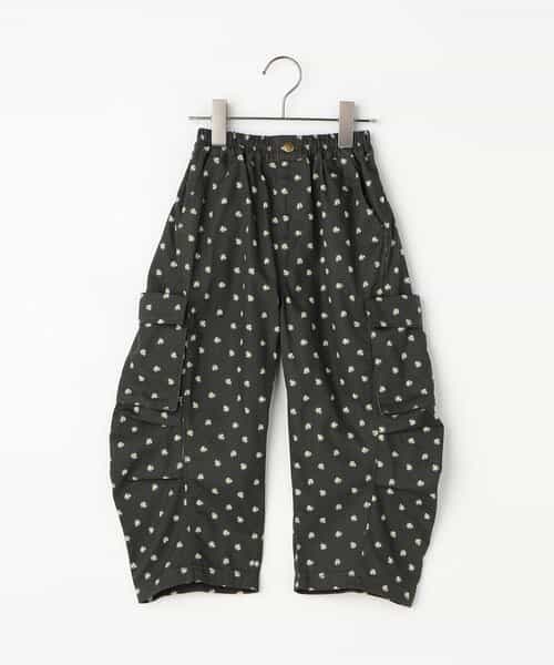 ボリュームシルエットひざタックカーゴパンツ