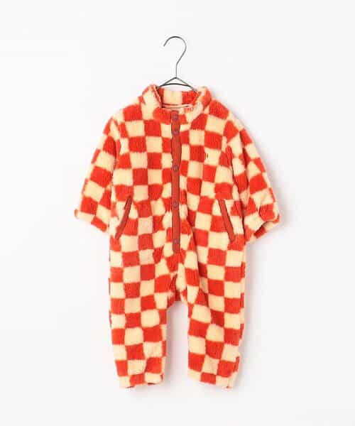 ファーフリースベビージャンプスーツ リンク