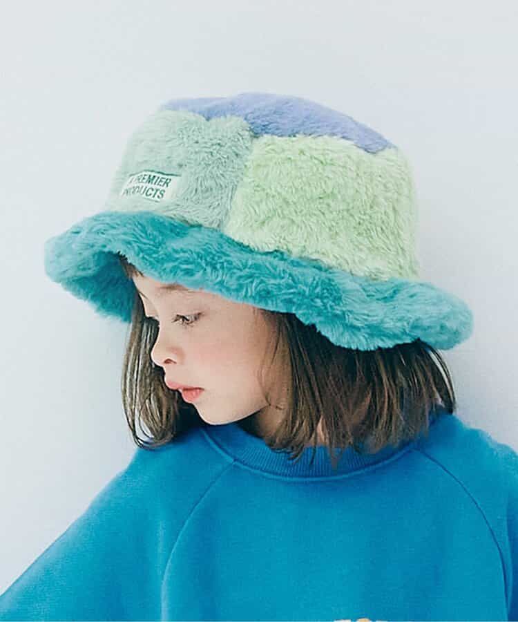 マルチカラーファーバケットハット