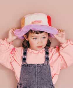 マルチカラーファーバケットハット