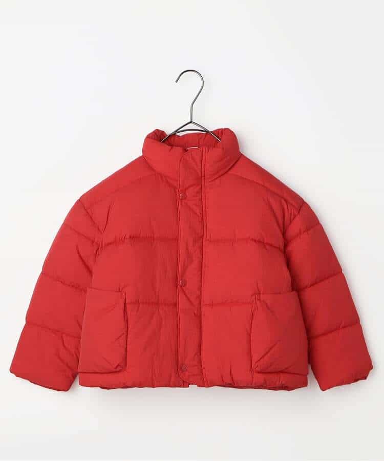 ふわふわ中綿のスタンドカラーパファージャケット_994051