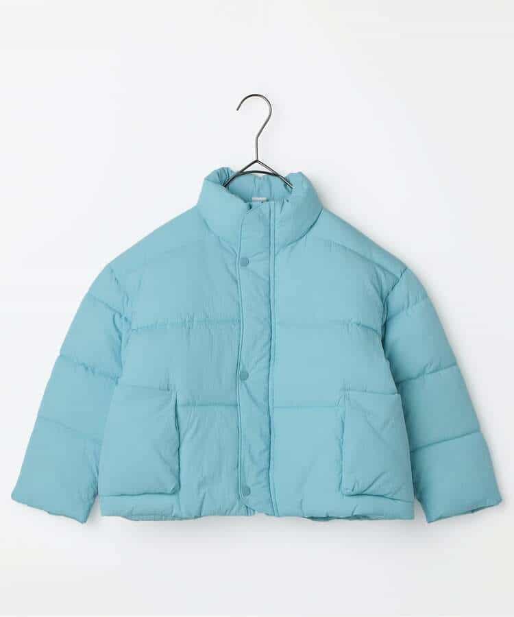 ふわふわ中綿のスタンドカラーパファージャケット_994056