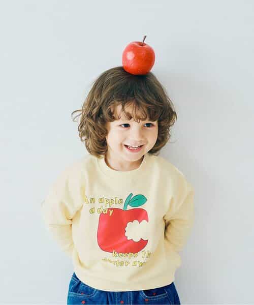 イロチ買いしたいバリエーショングラフィック裏起毛トレーナー