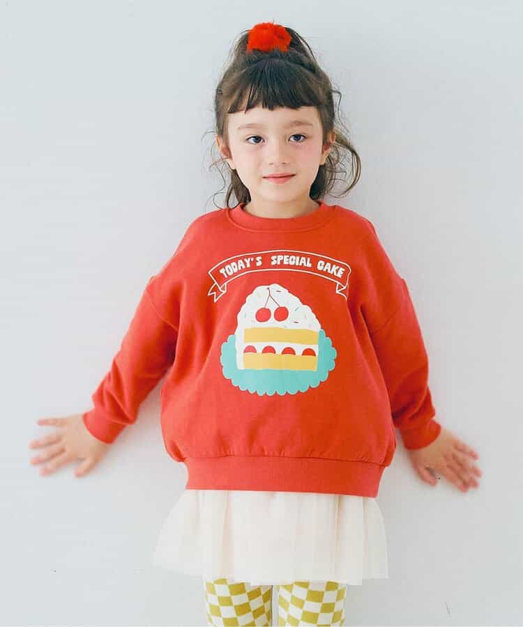 イロチ買いしたいバリエーショングラフィック裏起毛トレーナー