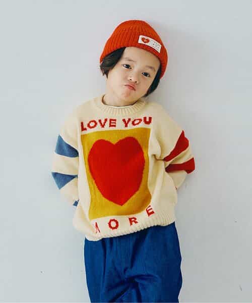 カラフルジャガードセーター