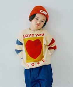 カラフルジャガードセーター