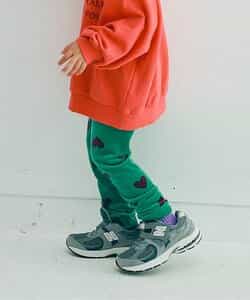 ベロアタッチのメルティ起毛フリースぬくぬくレギンス リンク