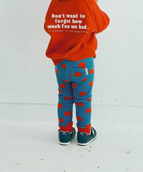 ベロアタッチのメルティ起毛フリースぬくぬくレギンス リンク