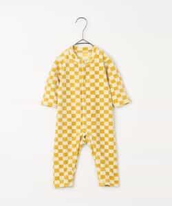 ベロアタッチのメルティ起毛フリースぬくぬくカバーオール リンク